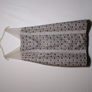 Isabel Toledo for NWT Lane Bryant Metallic Sleeveless Linen Blend Dress Sz 20